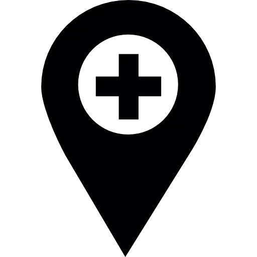 Medical Location Icon Pin