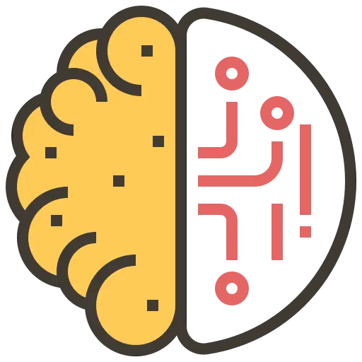 Brain Cartoon Illustration for Education Concept
