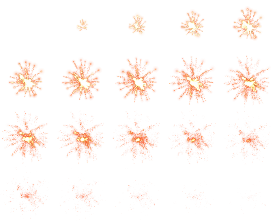 Explosion Animation Sequence