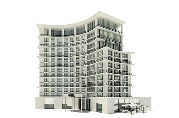 Modern Hotel Building