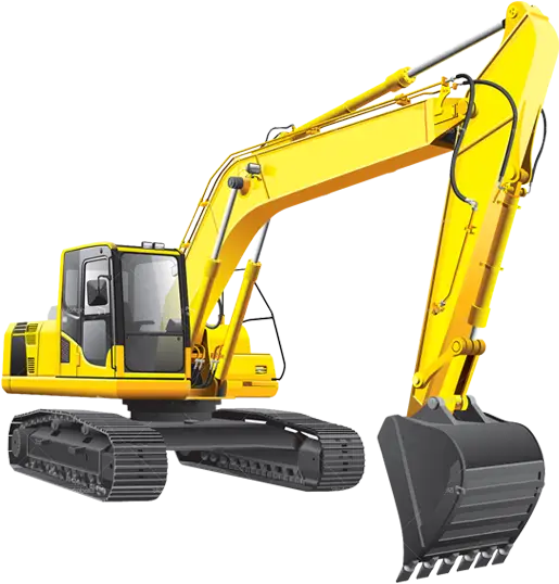 Yellow Excavator for Construction Equipment