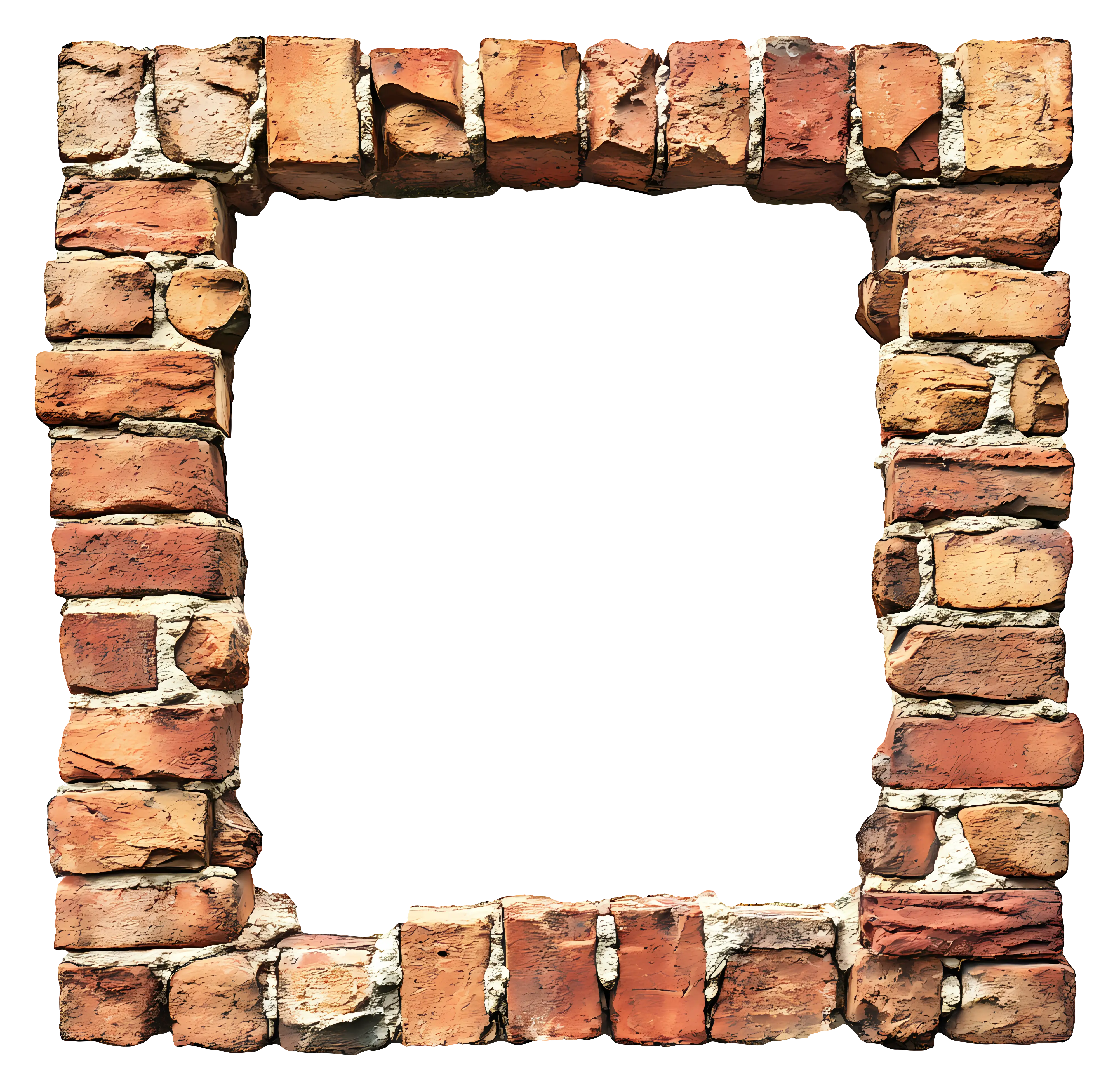 Brick Frame with Rustic Design