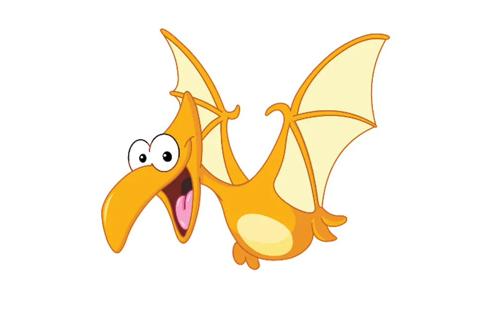 Cartoon Pterodactyl