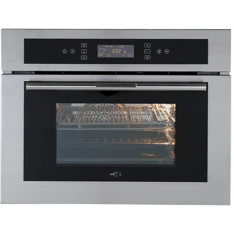 Modern Built-in Oven with Stainless Steel Design