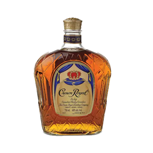Bottle of Crown Royal Whisky