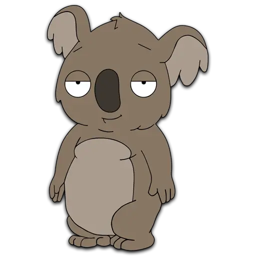 Cute Cartoon Koala