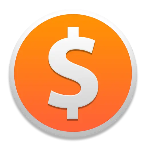 Dollar Symbol in Orange Circle