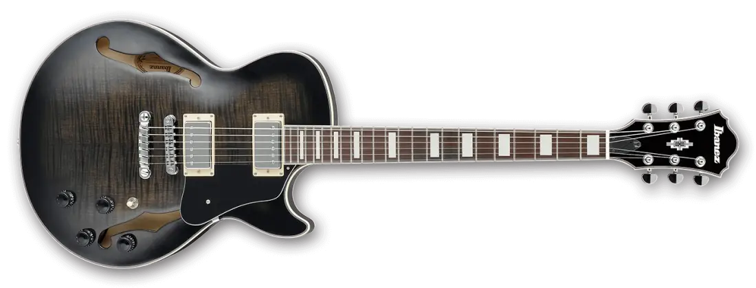 Black Electric Guitar Design