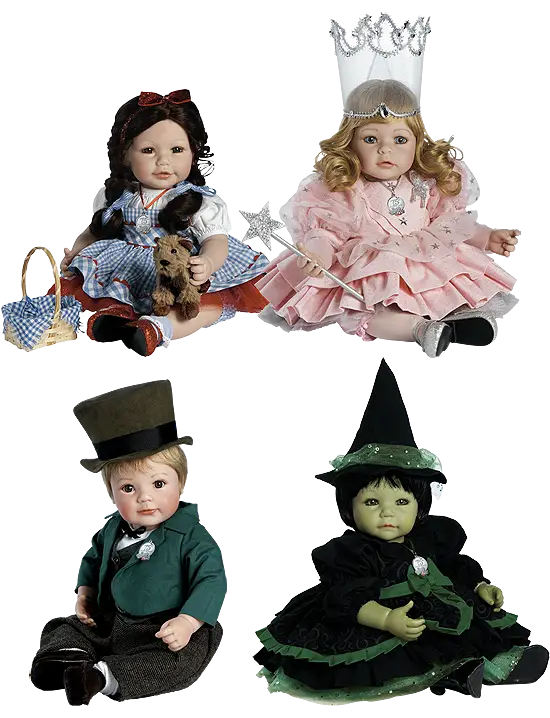 Dolls in Various Costumes