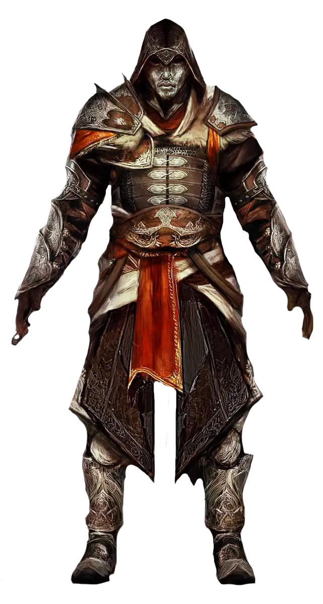 Medieval Warrior in Armor