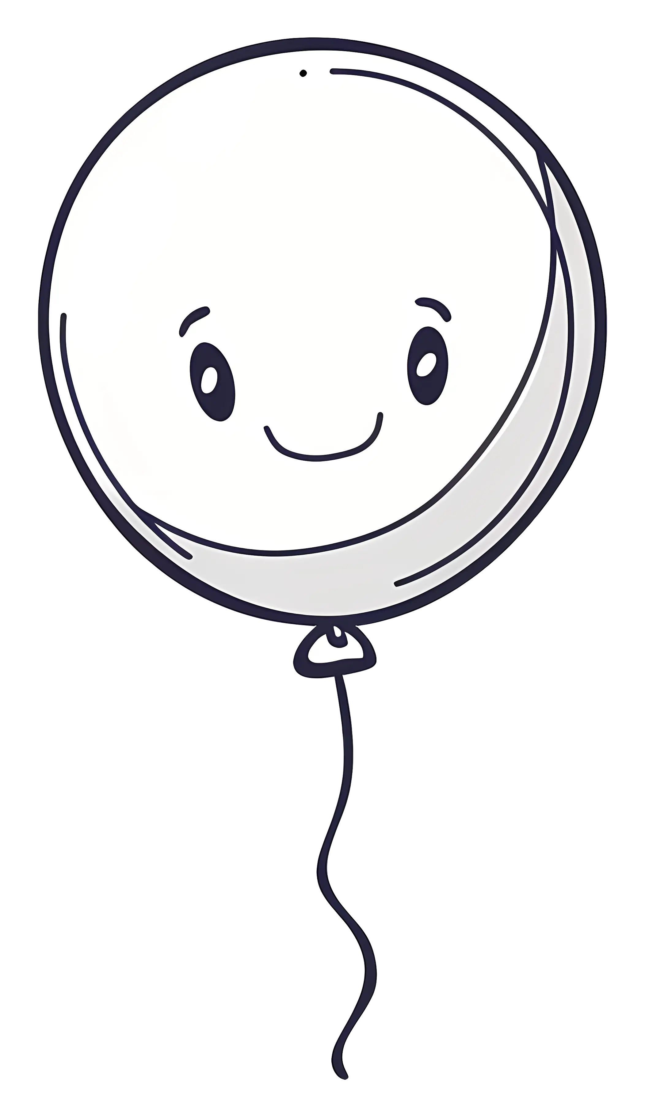 Smiling Balloon Cartoon