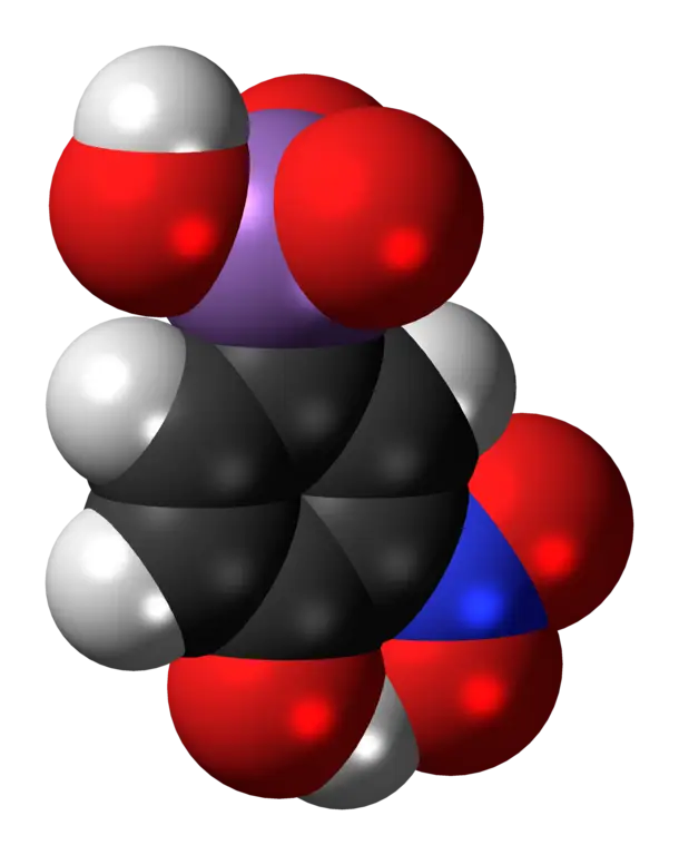 3D Molecular Structure Model in Vibrant Colors