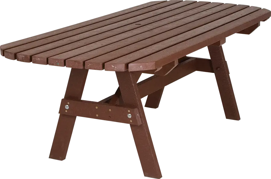 Brown Wooden Outdoor Table