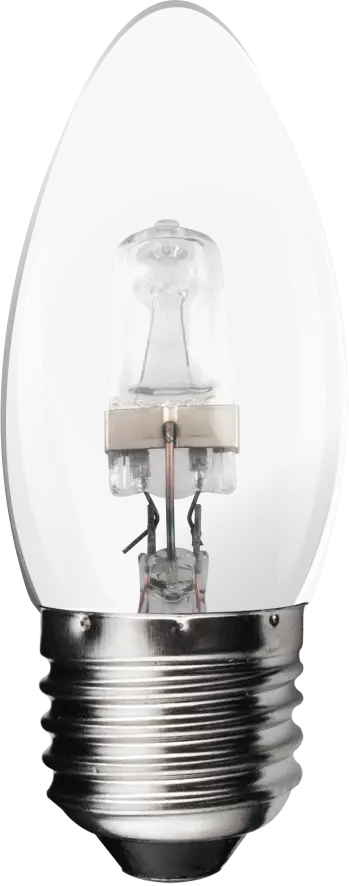 Light Bulb with Glass Filament