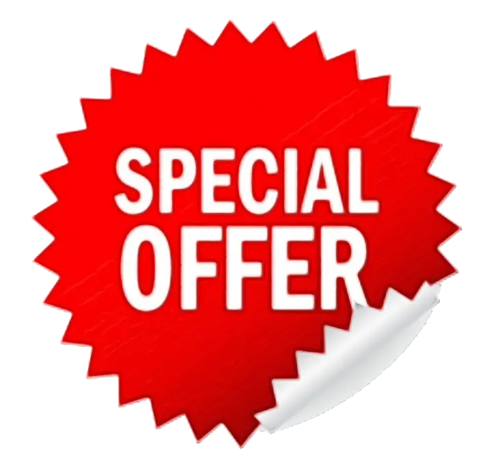 Special Offer Sticker for Promotions