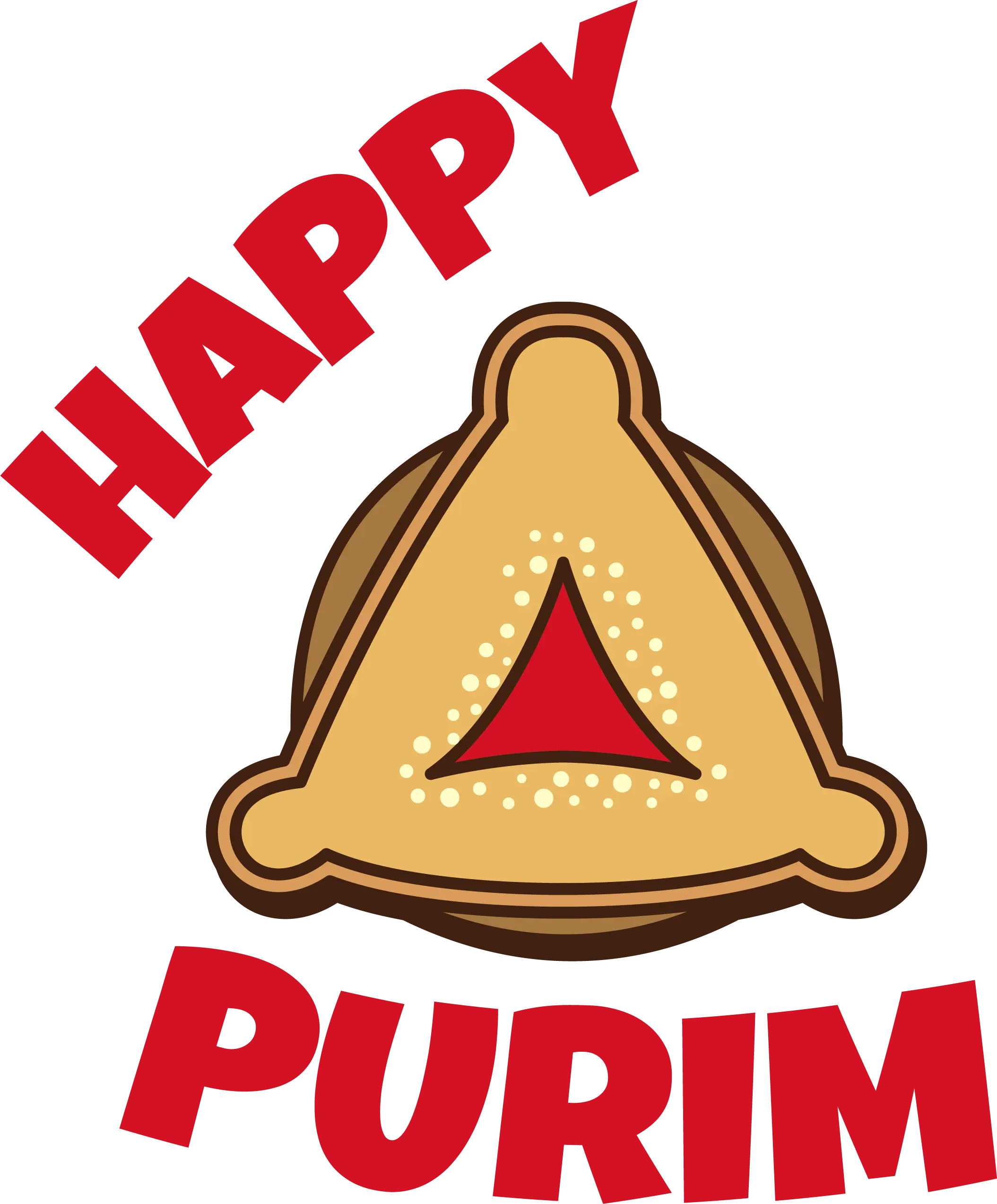 Hamantaschen Cookie for Purim Celebration
