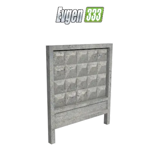 Concrete Barrier Object