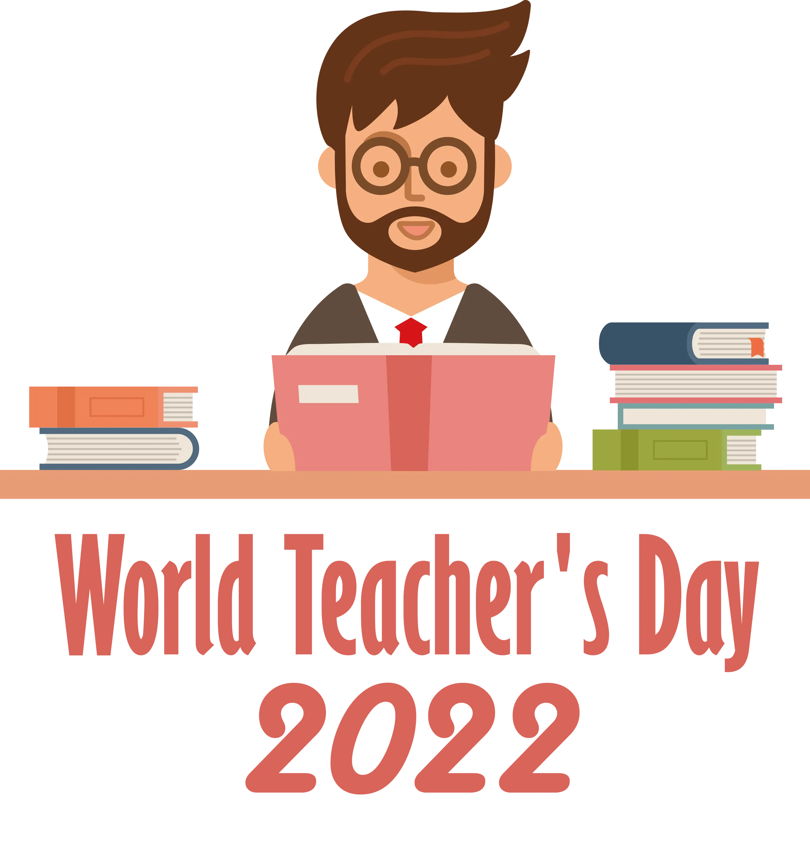 Teacher Illustration for World Teacher&#039;s Day 2022
