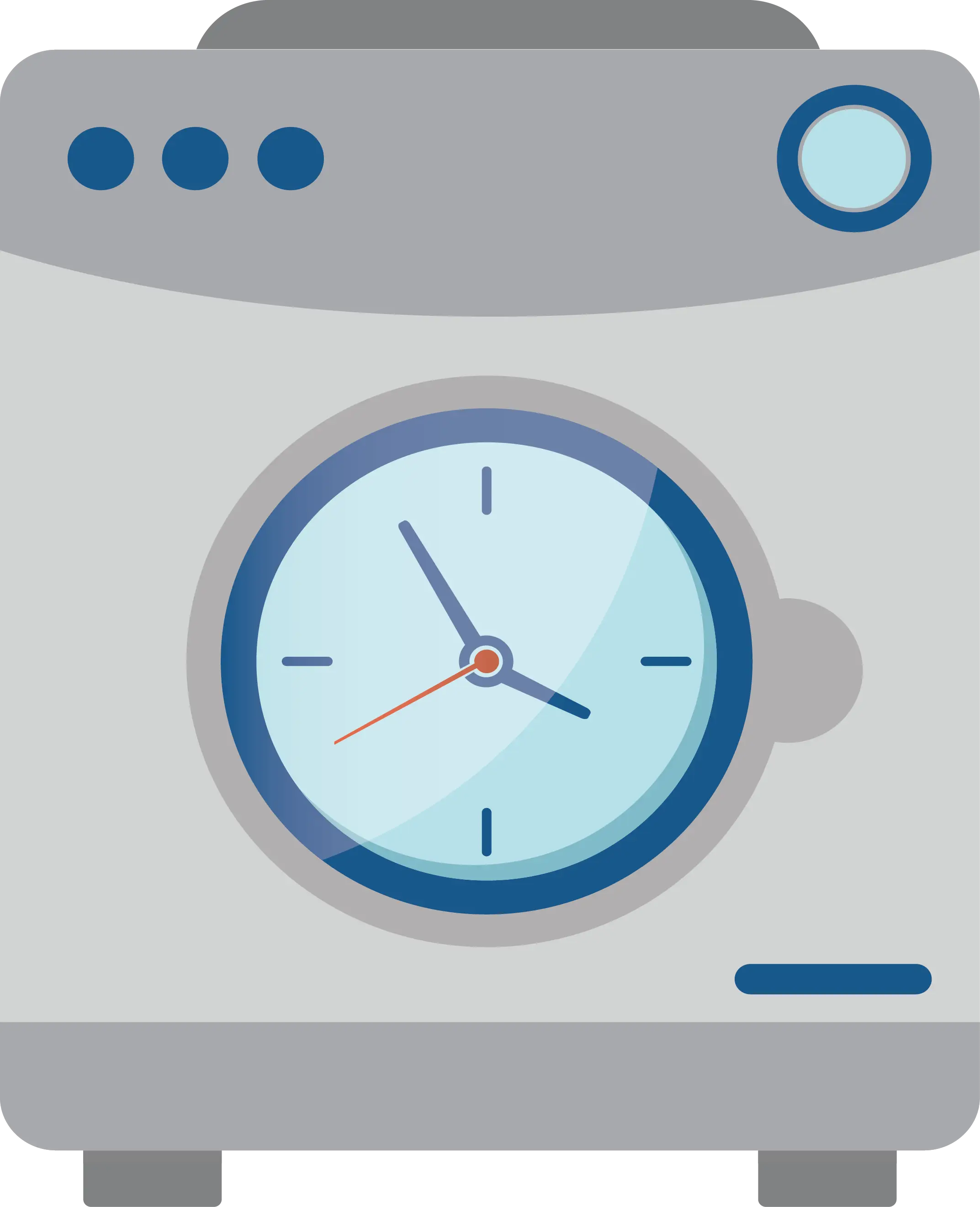 Washing Machine with Clock
