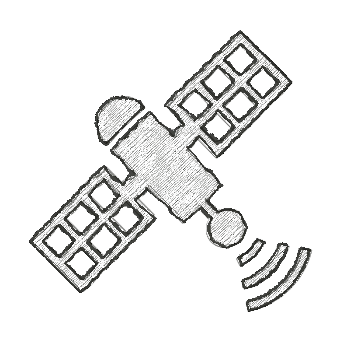 Satellite in Space