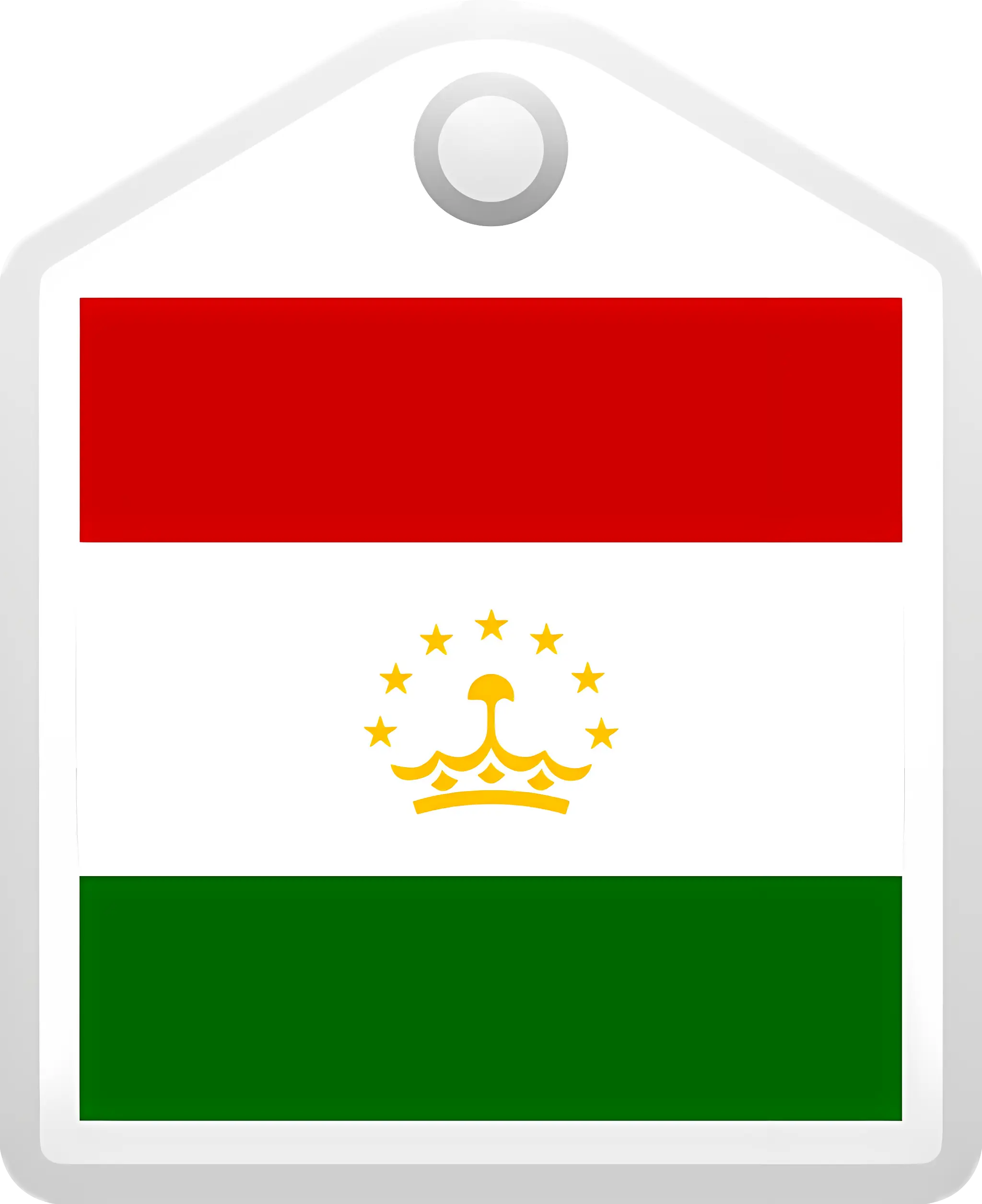Tajikistan National Flag