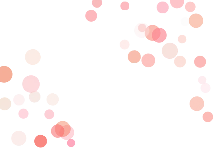 Pink Transparent Bubbles And Decorations
