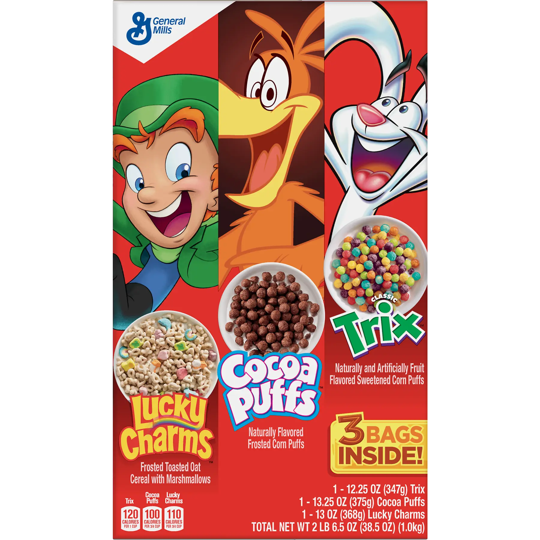 General Mills Cereal Box