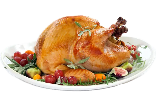Roasted Turkey with Garnishes