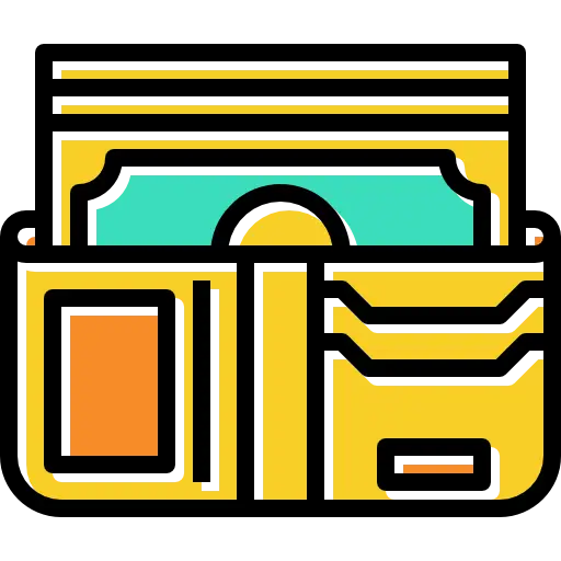 Wallet with Money and Cash