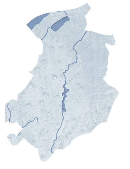 Map Illustration with River Details