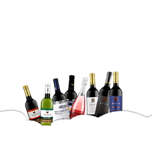 Assorted Wine Bottles Collection