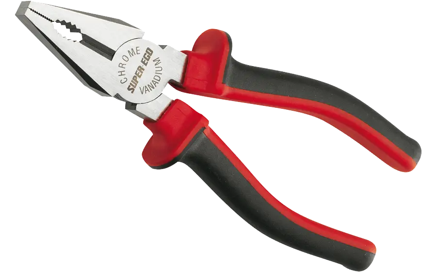Red and Black Grip Pliers for DIY and Repairs