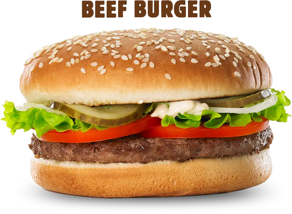 Delicious Beef Burger with Vegetables