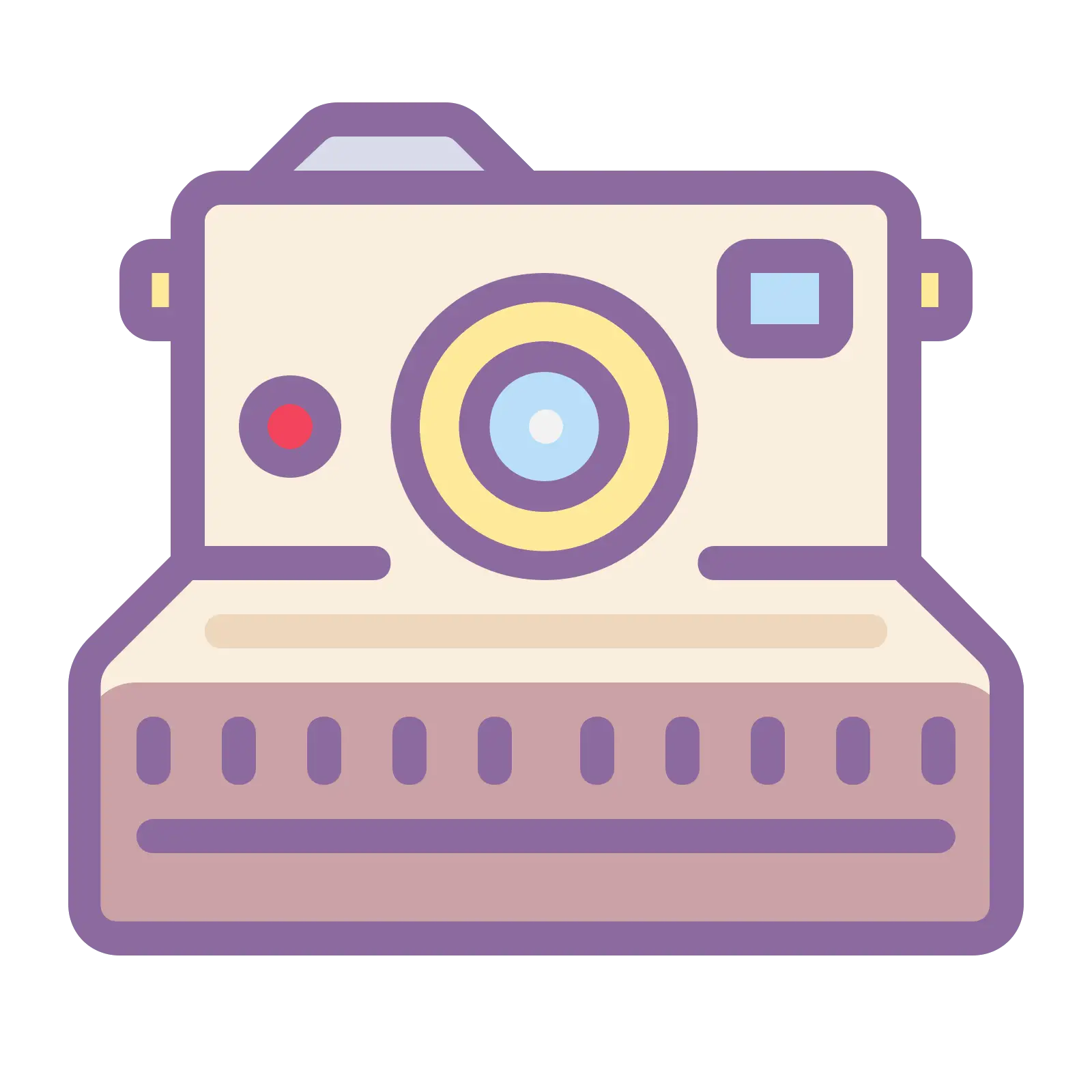 Retro Style Vintage Camera