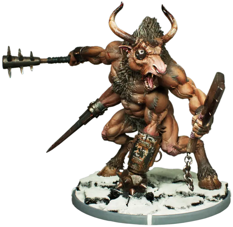 Mythical Minotaur Warrior