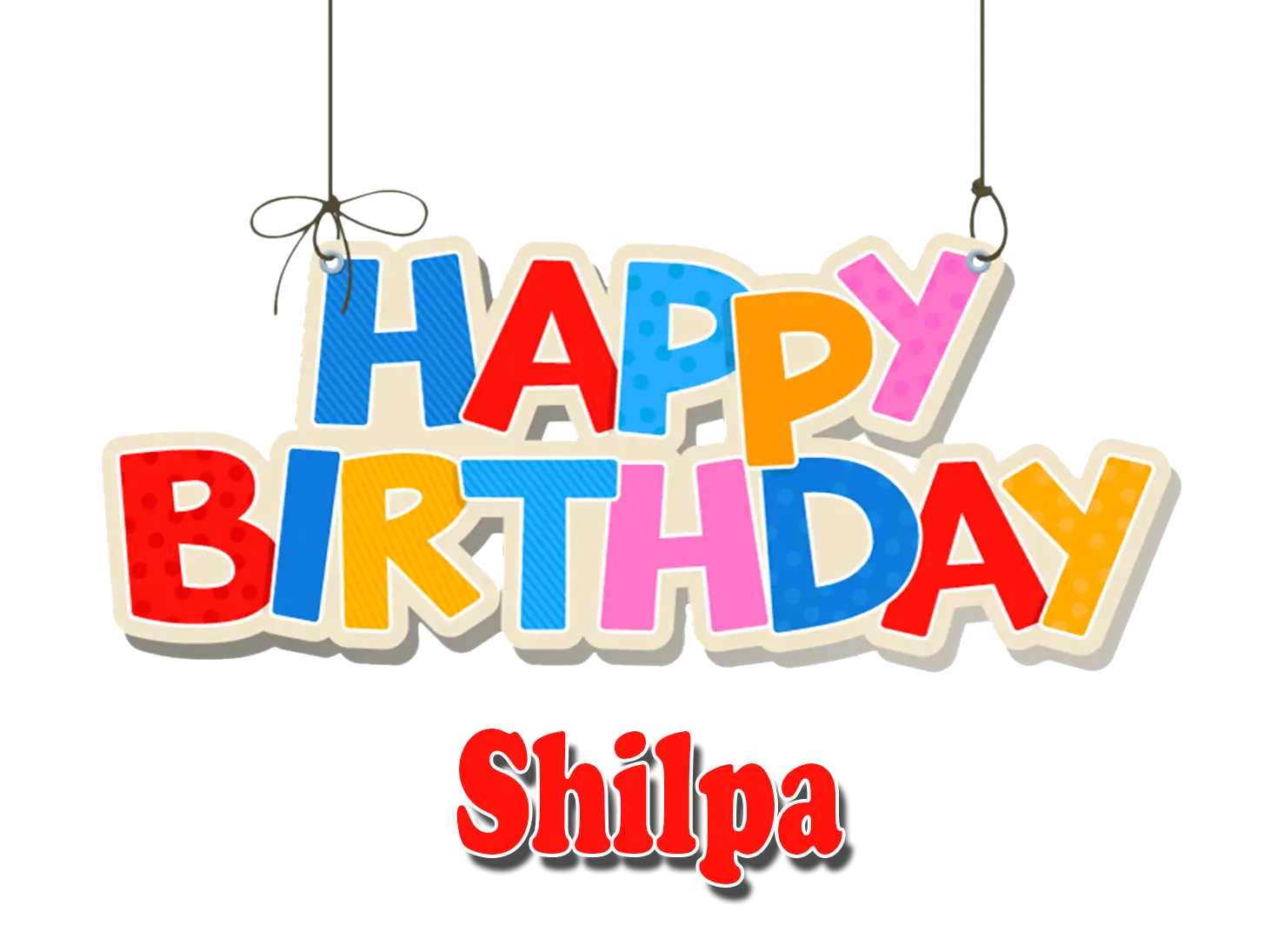 Colorful Happy Birthday Sign