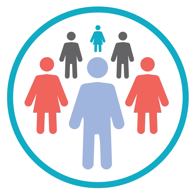 Group of people icon