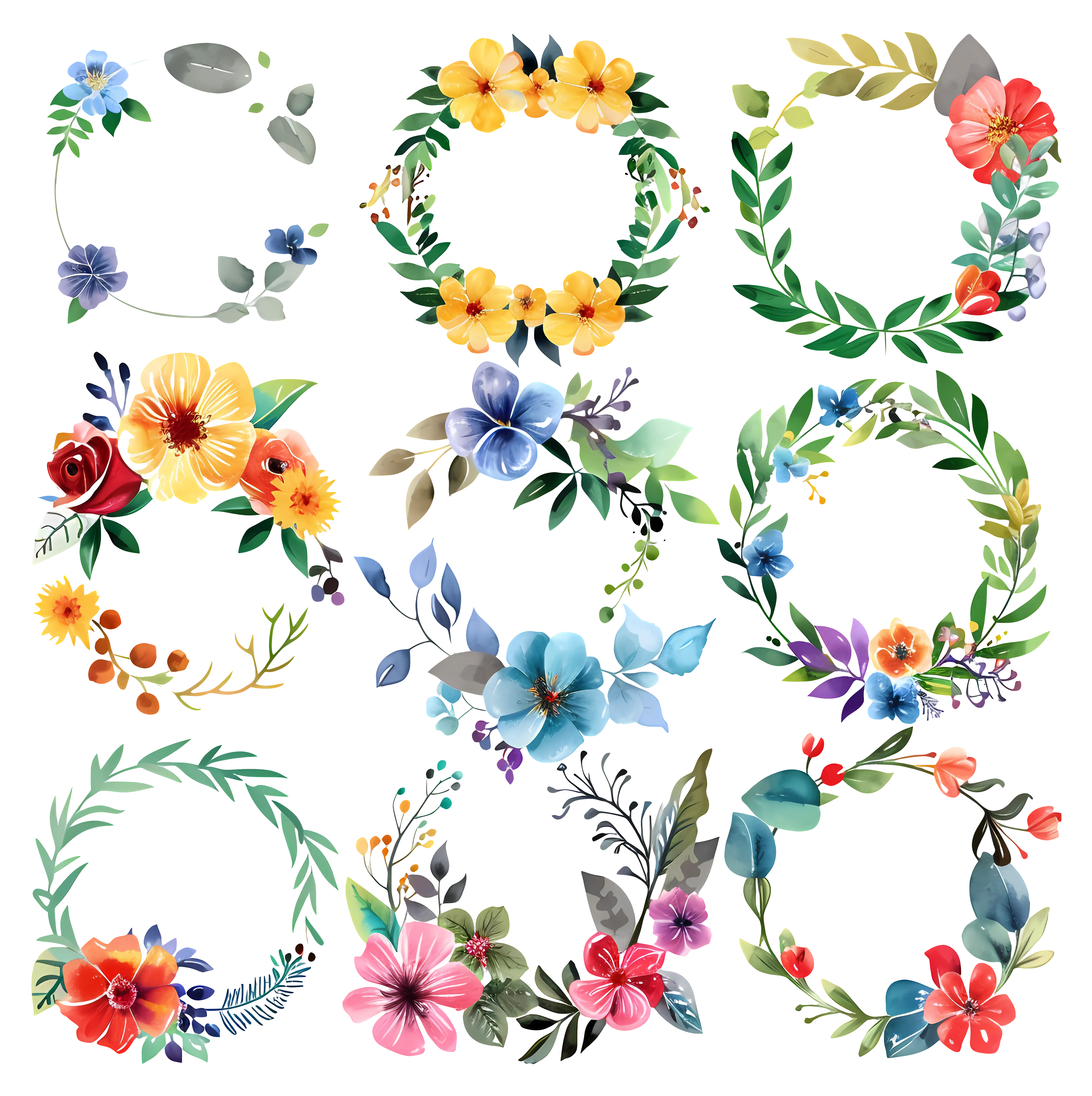 Floral Wreath Collection