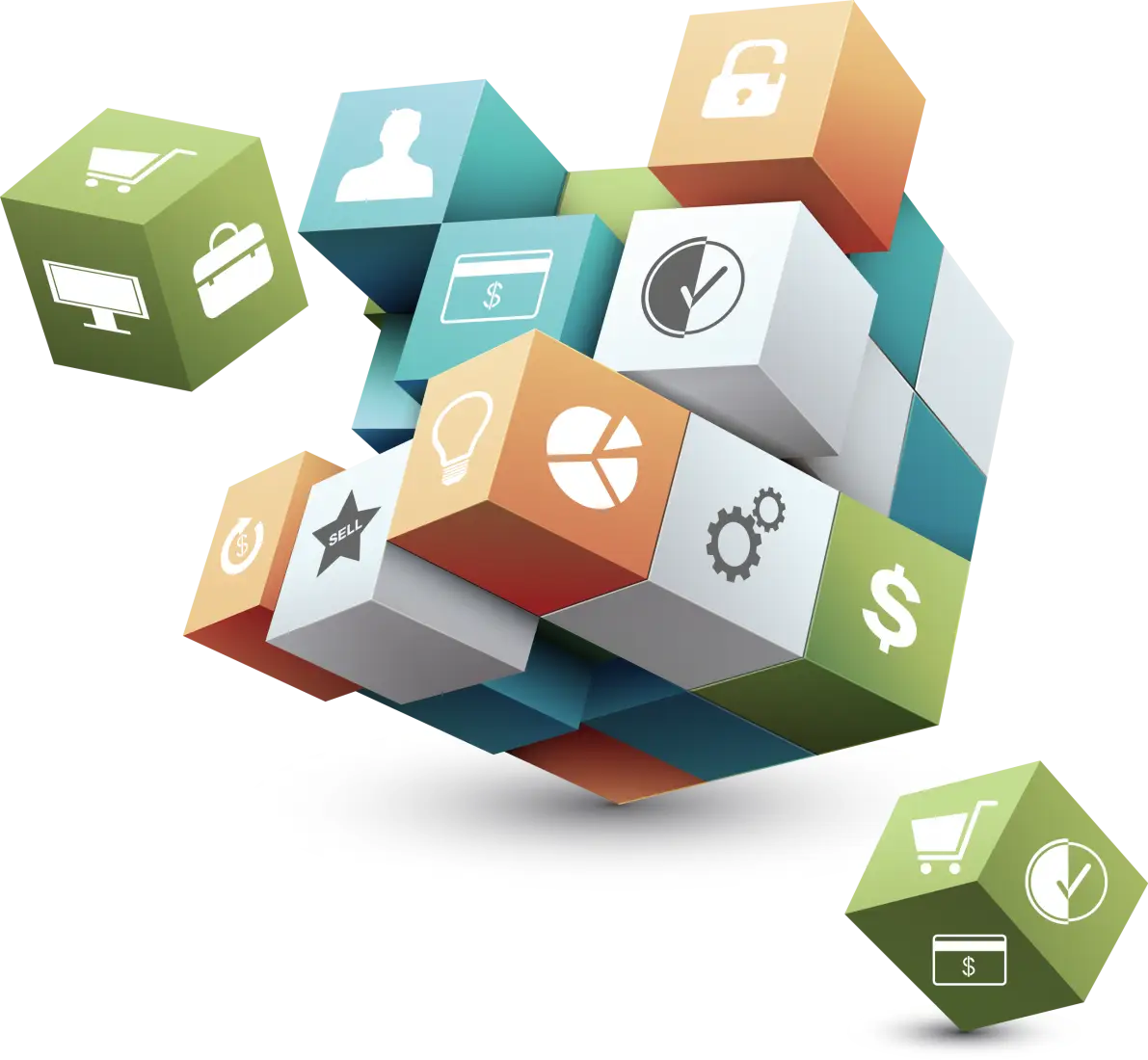 3D Colorful Infographic Design