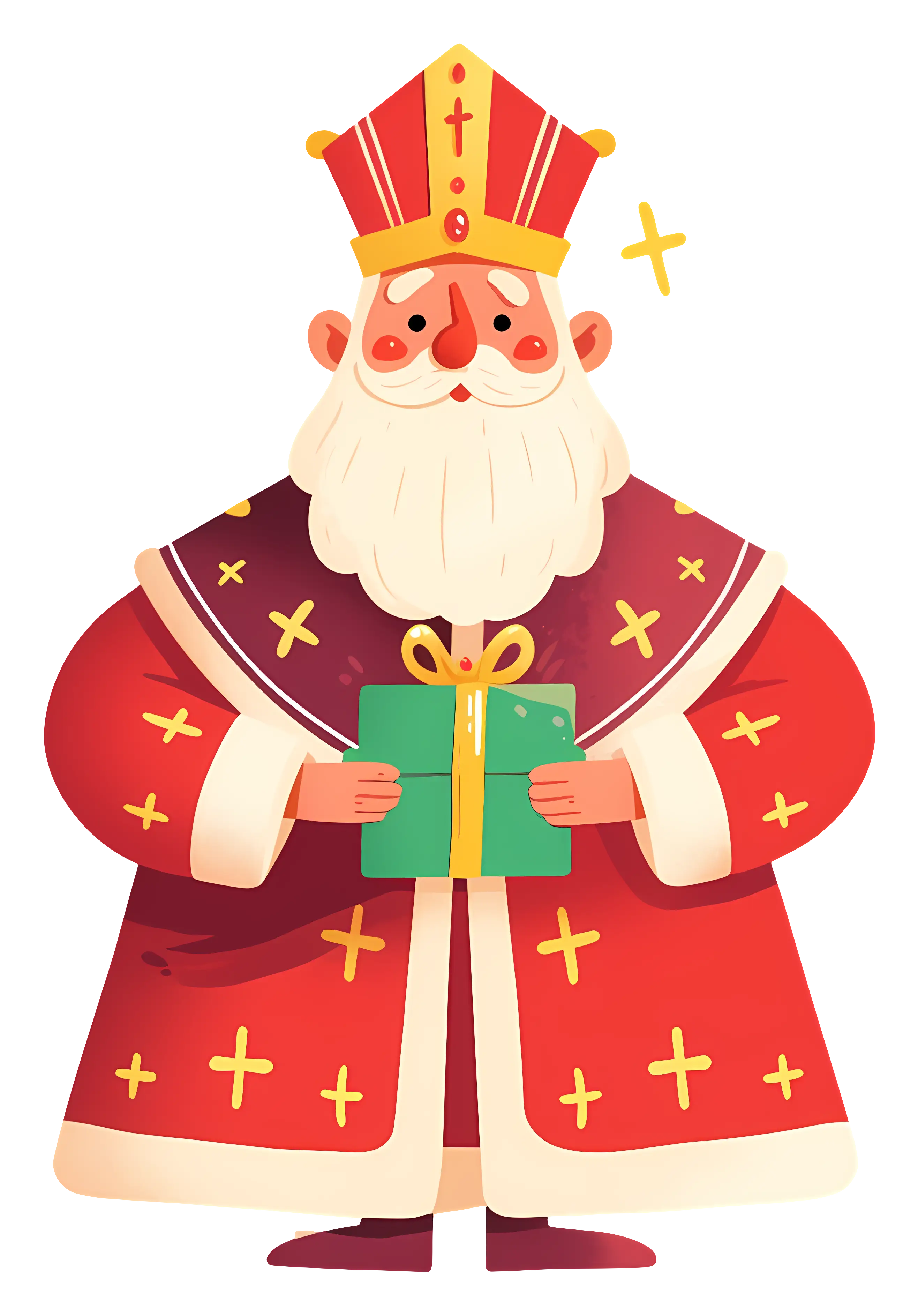 Saint Nicholas with Gift