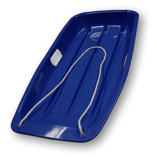 Blue Plastic Sled