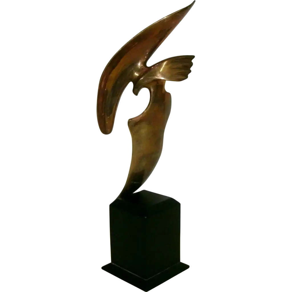 Bronze Abstract Sculpture