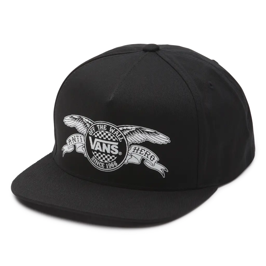 Black Vans Cap with Logo