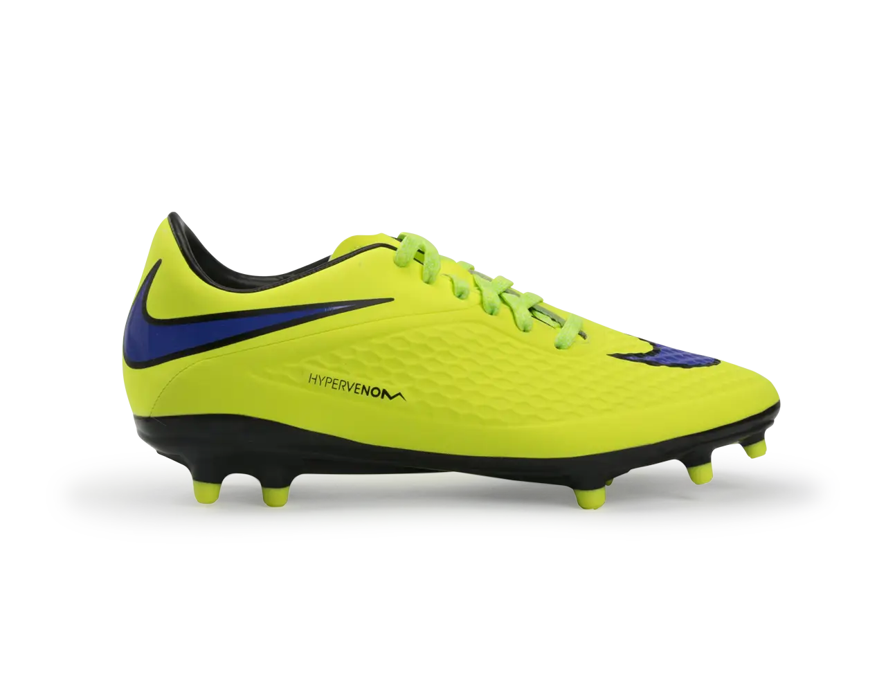 Bright Yellow Soccer Cleat for Field Performance