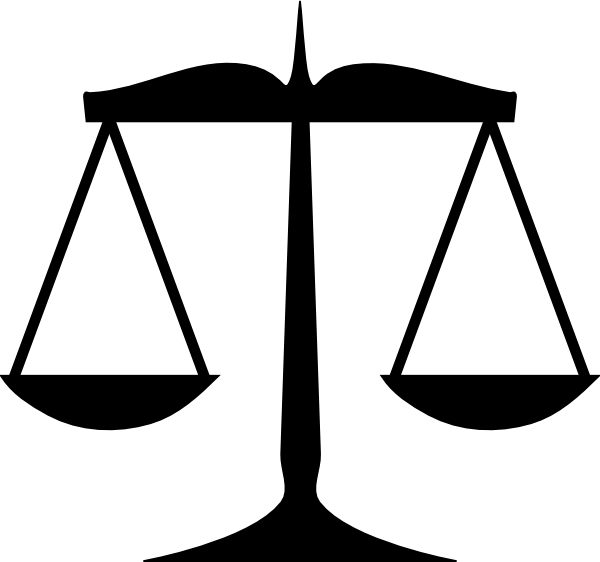 Legal Scales of Justice Icon
