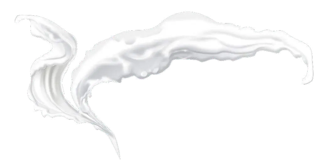 White Milk Splash in Motion