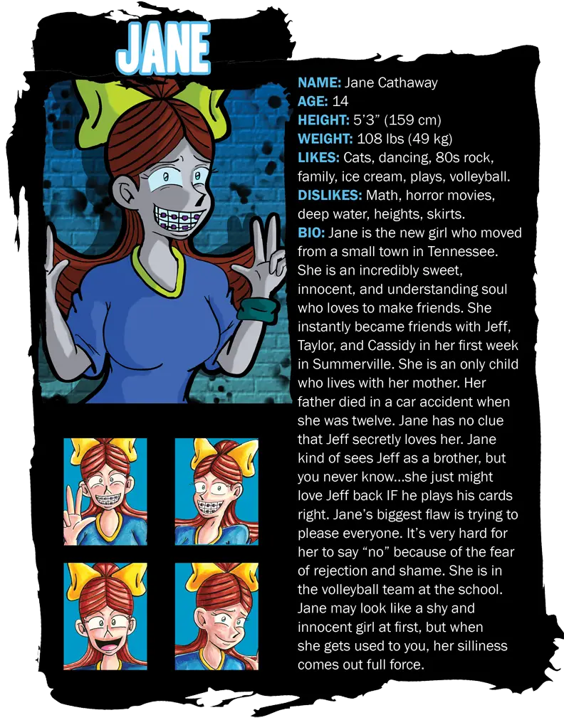 Jane Character Profile Description