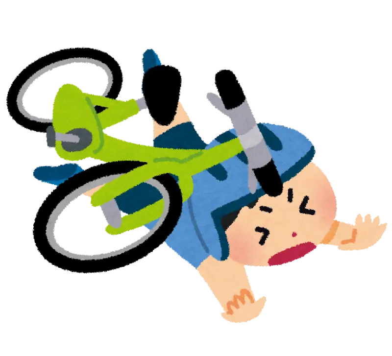 Bicycle Accident Cartoon