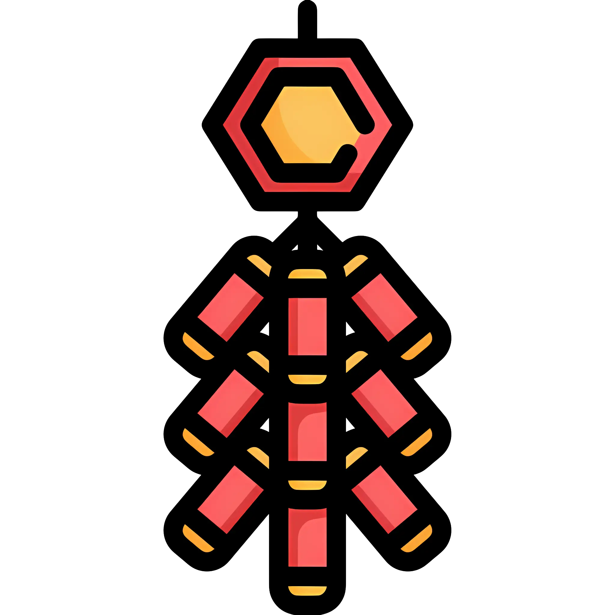 Firecracker Icon for Celebration