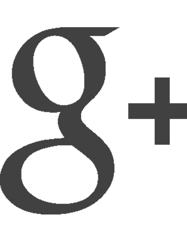 Google Plus Logo in Minimalist Style